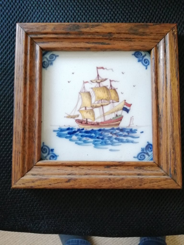 originele Makkumer aardewerk tegels, Ophalen of Verzenden