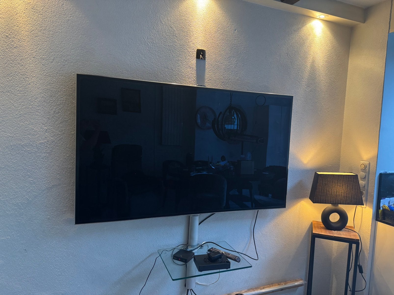 Samsung televisie 65 inch smarttv, Ophalen, Gebruikt, Samsung, 100 cm of meer