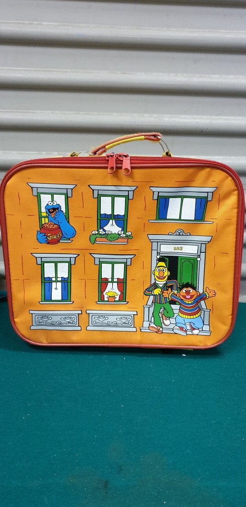 sesamstraat koffer vintage, Verzamelen, Ophalen of Verzenden