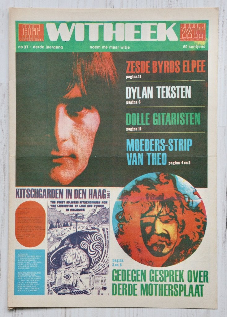 Hitweek nr 37 - 31 mei 1968, Ophalen of Verzenden, Gelezen, Muziek, Film of Tv