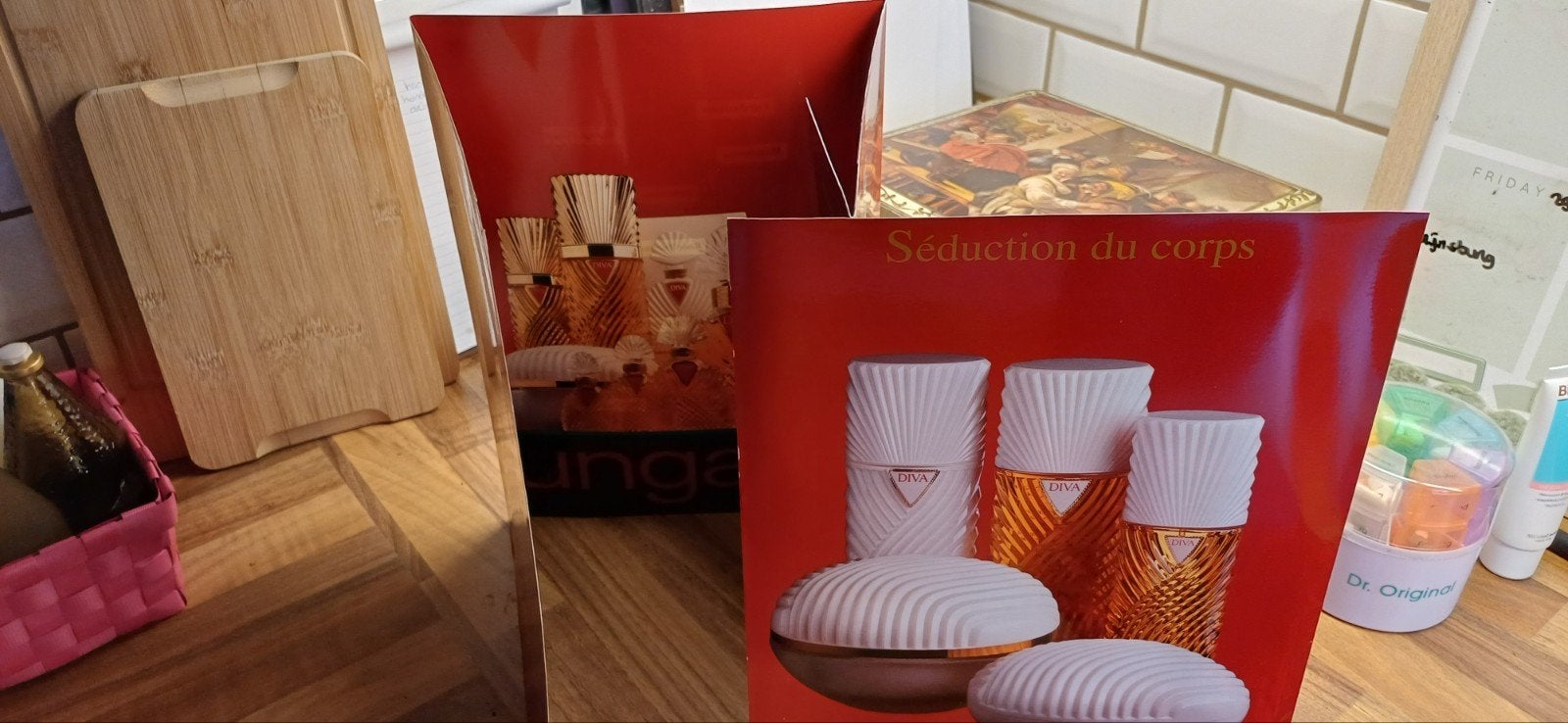 Vintage Ungaro Diva display / toonbankdisplay, Ophalen of Verzenden, Gebruikt