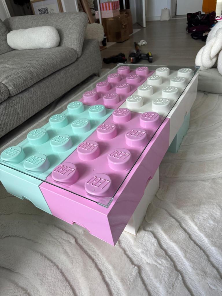 Salon tafel van Originele Lego blokken!, 100 tot 150 cm, Minder dan 50 cm, Rechthoekig, 50 tot 100 cm