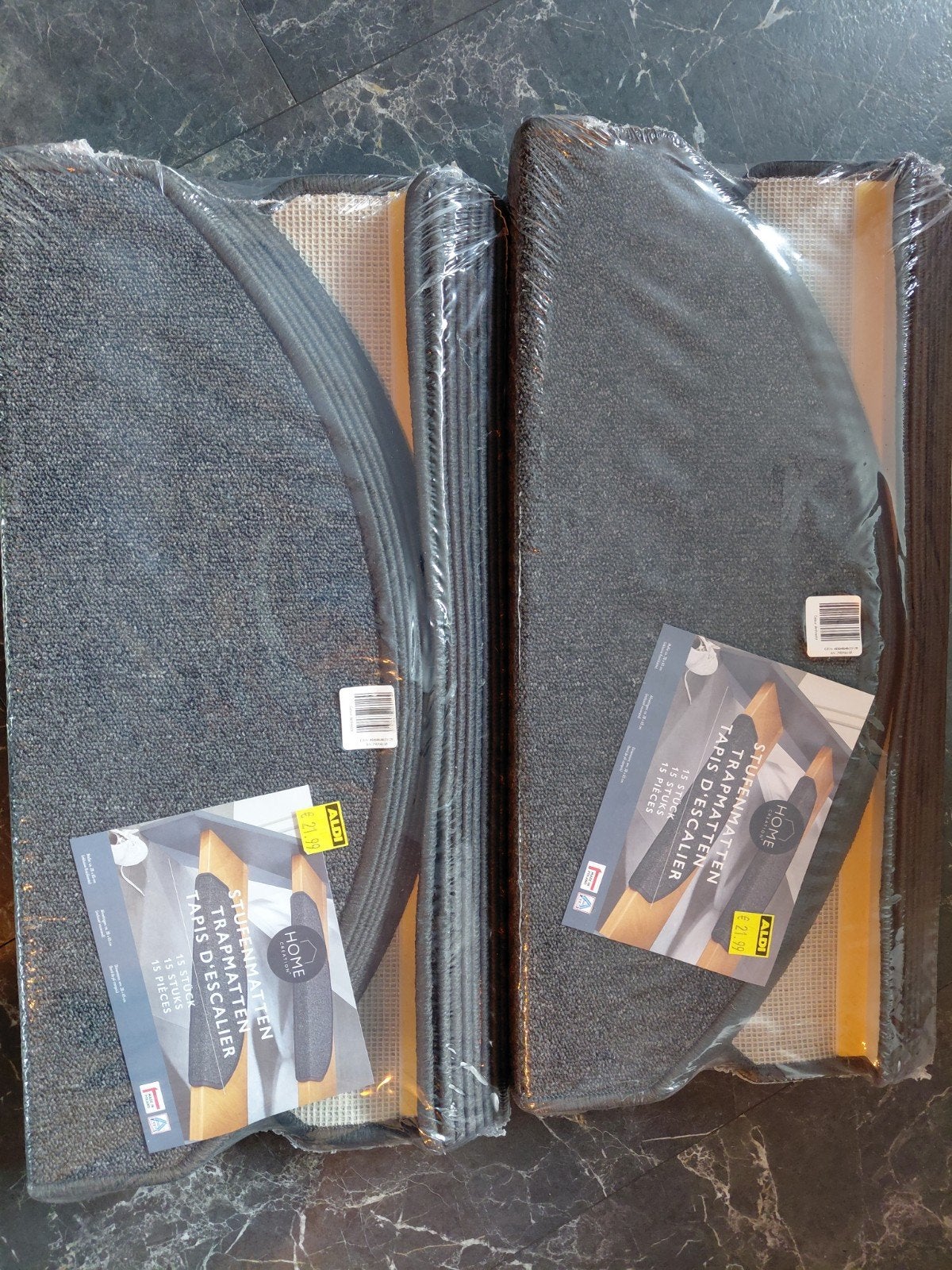 Trapmatten Antraciet 15 stuks per pak - Aldi Home Creation, Huis en Inrichting, Ophalen of Verzenden, Nieuw