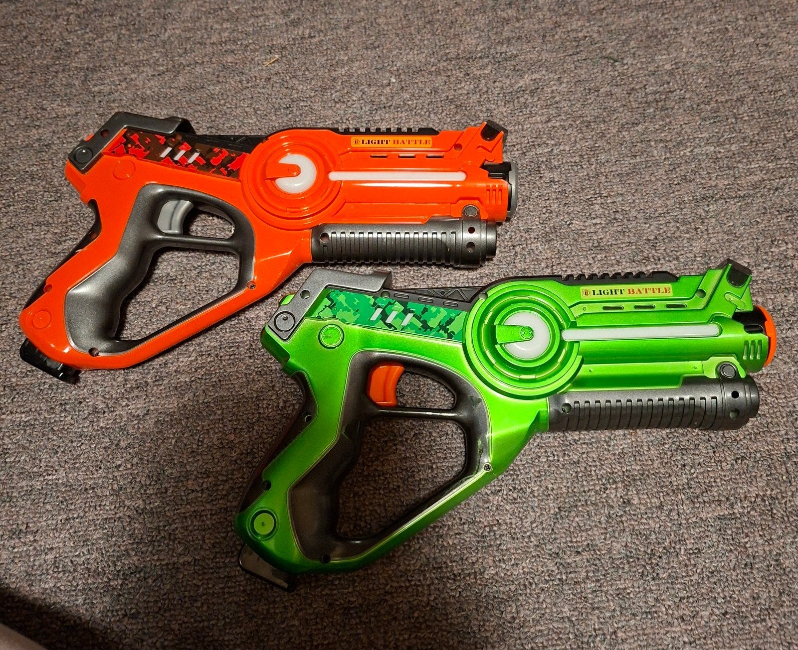Lasergame, Ophalen