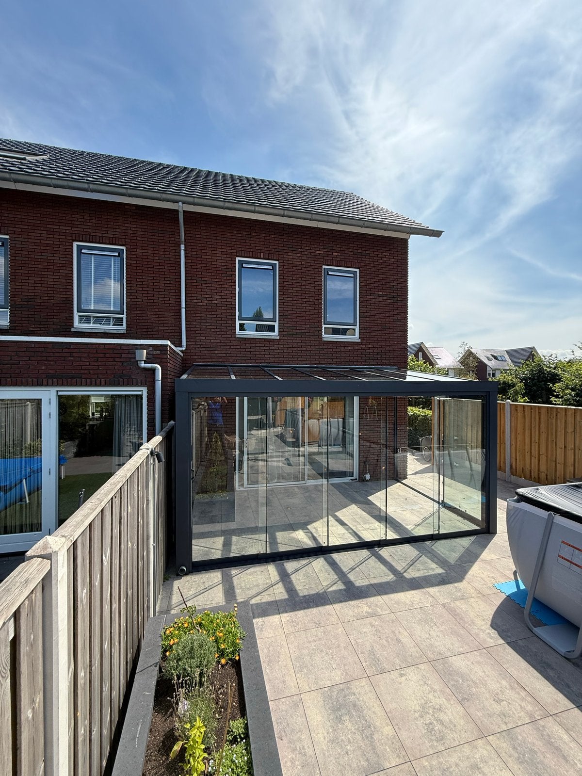 Tuinkamer, Veranda & Glazen Schuifwand op Maat, Ophalen, Nieuw, Veranda
