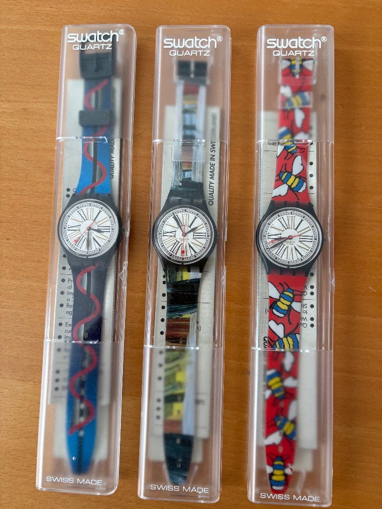 Swatch horloges special 1999 Roche 4 Sugarless-serie, Kunststof, Polshorloge, Swatch, Kunststof