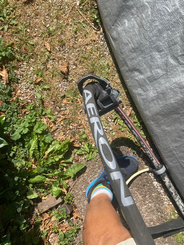 Aeron V-grip giek 200-250 surf giek ,std mast, Ophalen, Giek, Overige merken, Verstelbaar