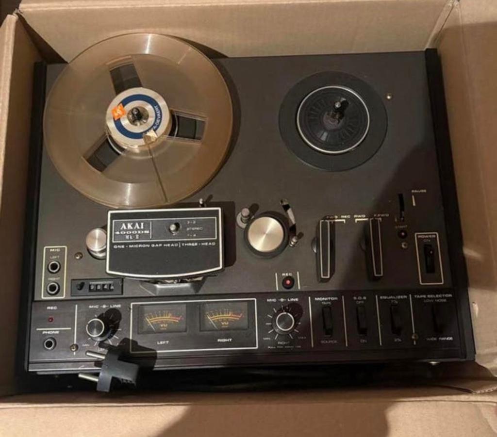 Akai 4000DS MK2, Ophalen, Bandrecorder