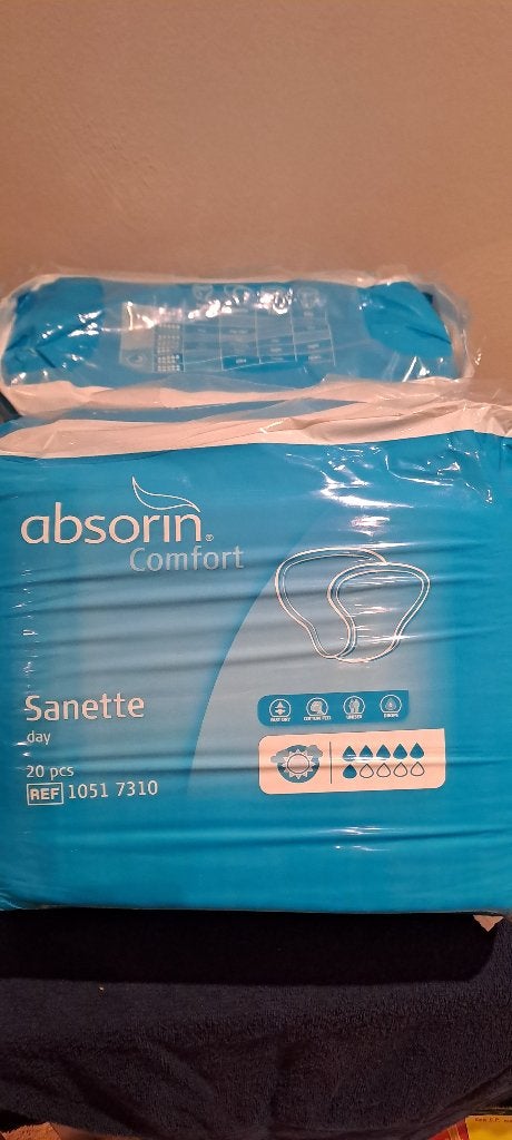 Absorin verzorging 4 pakken, Ophalen of Verzenden, Nieuw