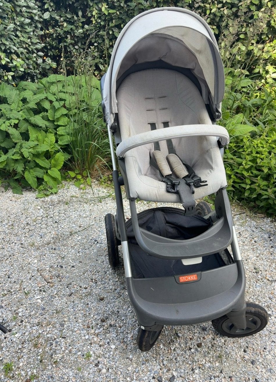 Stokke Trailz kinderwagen compleet (reiswieg en zitgedeelte), Gebruikt, Combiwagen, Met reiswieg, Ophalen
