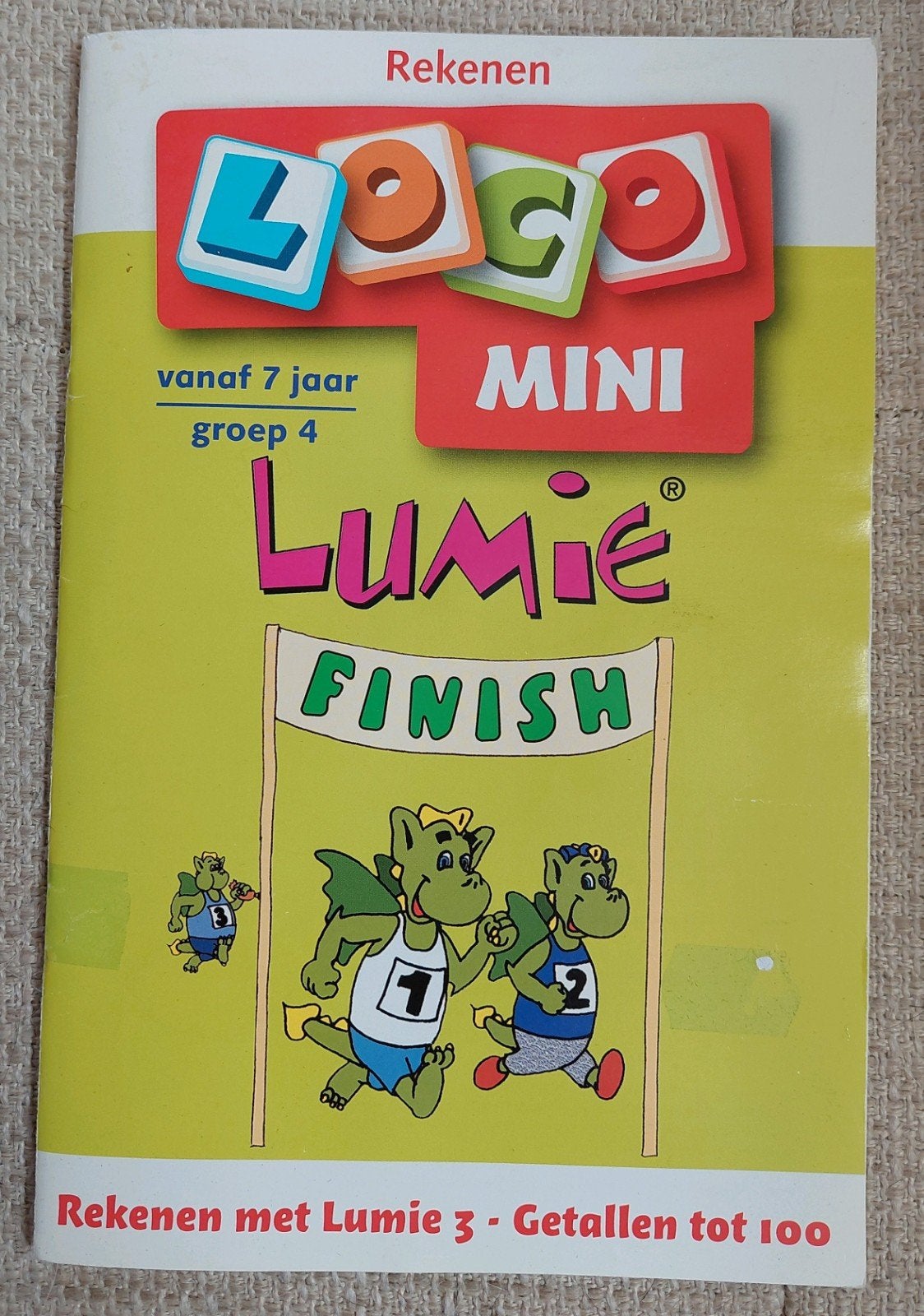 Mini Loco Rekenen met Lumie 3 - Getallen tot 100, Ophalen of Verzenden, Zo goed als nieuw