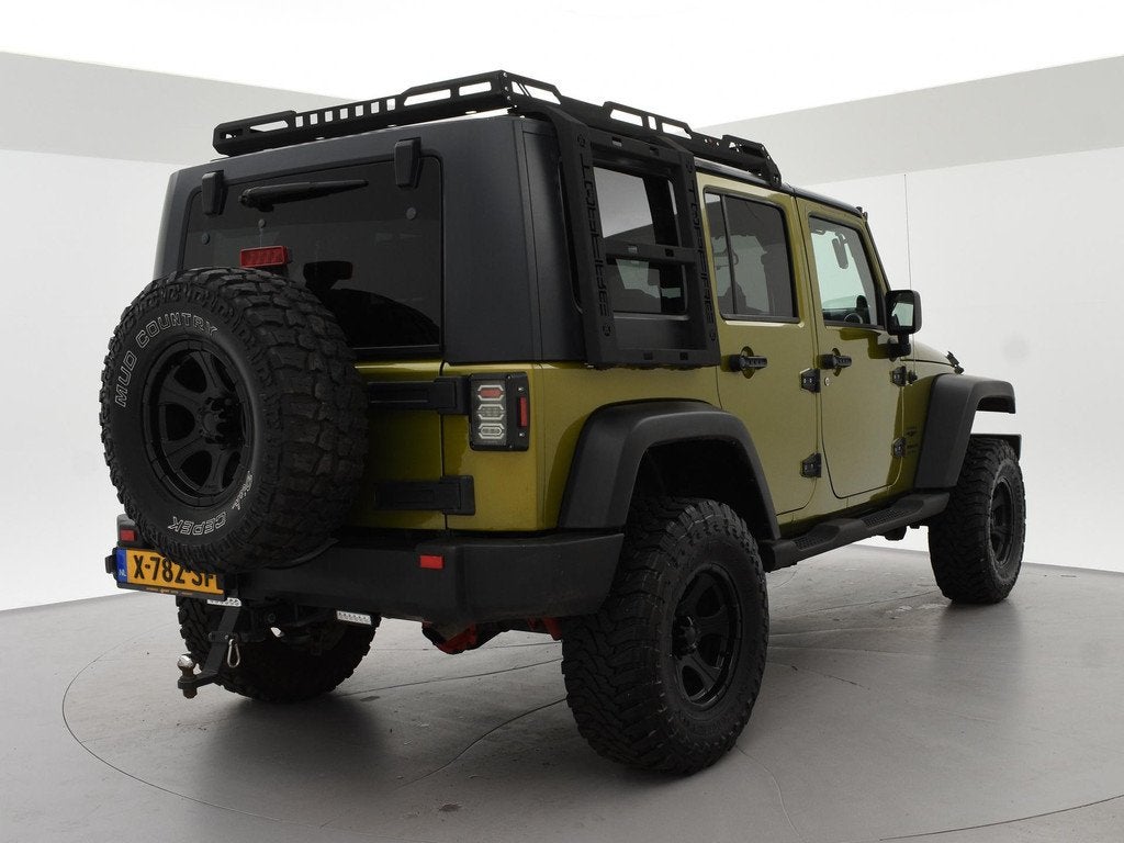 Jeep Wrangler 3.8 LPG 5-DRS AUT. + ROOFRACK | LED BALK | BUL, Stof, Gebruikt, Cabriolet, Bedrijf