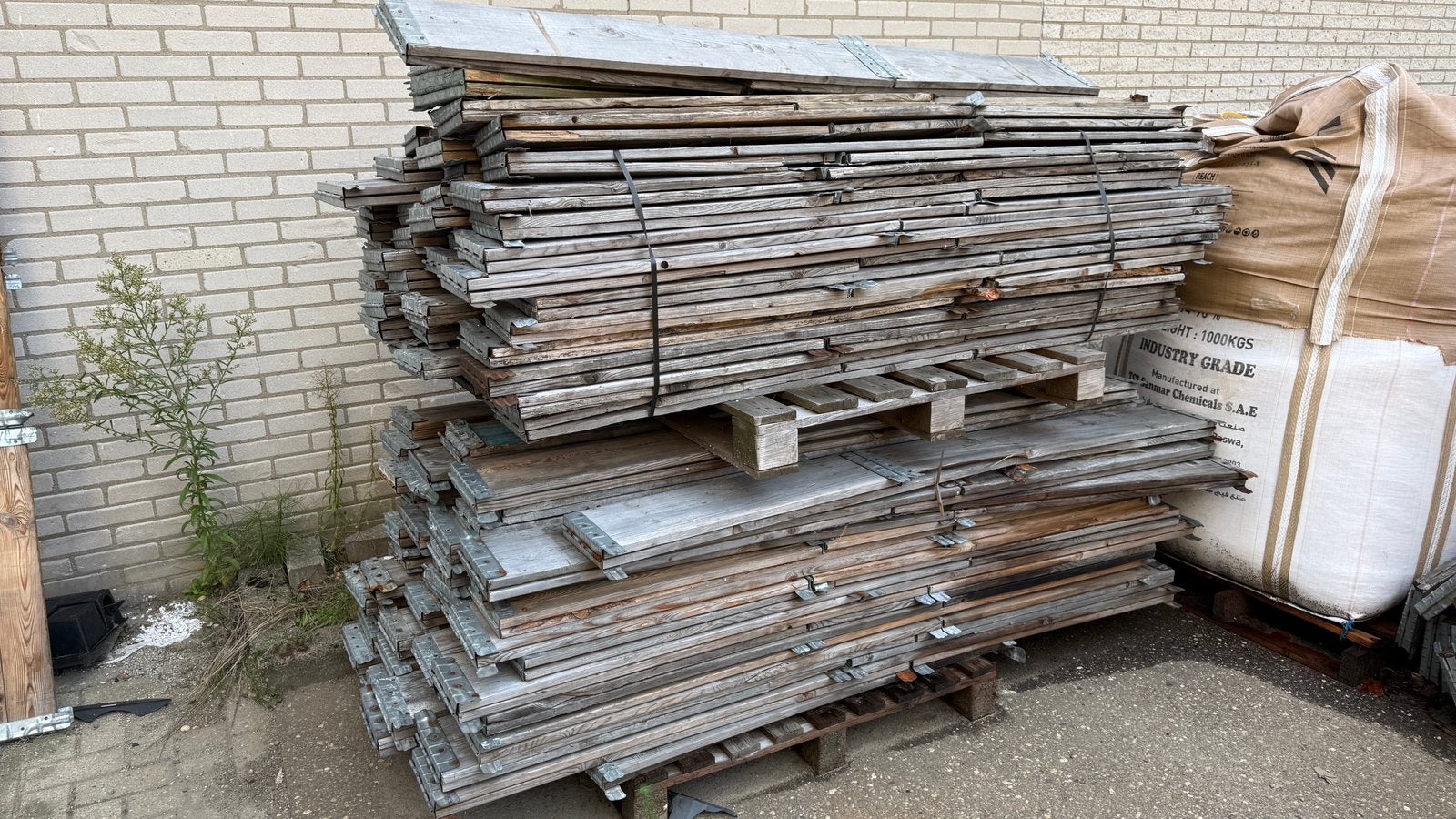 GRATIS palletranden ophalen, Doe-het-zelf en Verbouw, Ophalen, Gebruikt, Minder dan 25 mm, Pallet