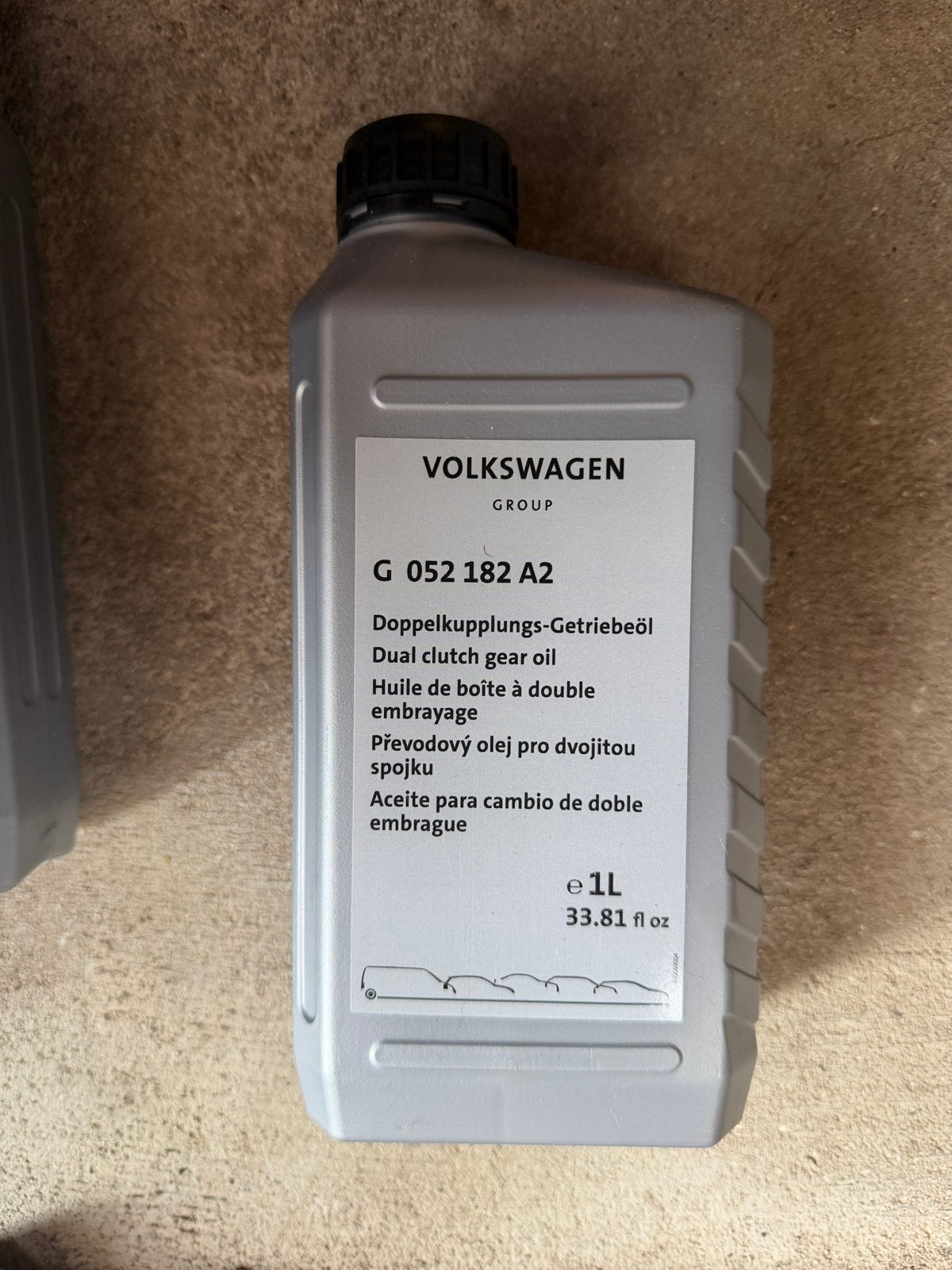 1 liter originele DSG olie Volkswagen G 052 182 A2