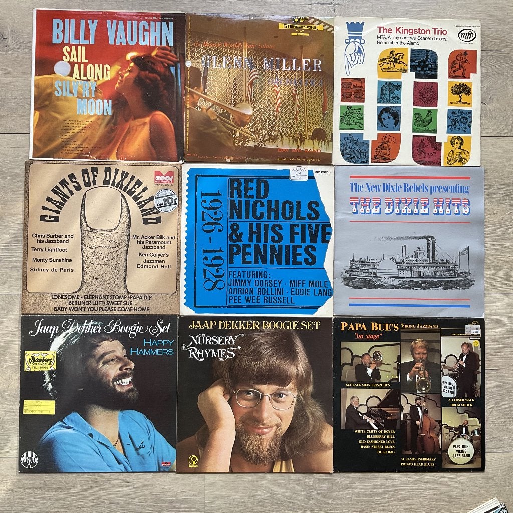 54 Jazz Lp's, Ophalen, LP, Gebruikt, 12 inch
