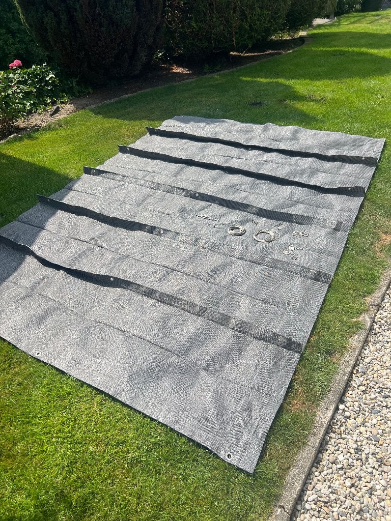 Schaduwdoek 3 x 2 meter, Tuin en Terras, Schaduwdoeken, Ophalen of Verzenden, Gebruikt