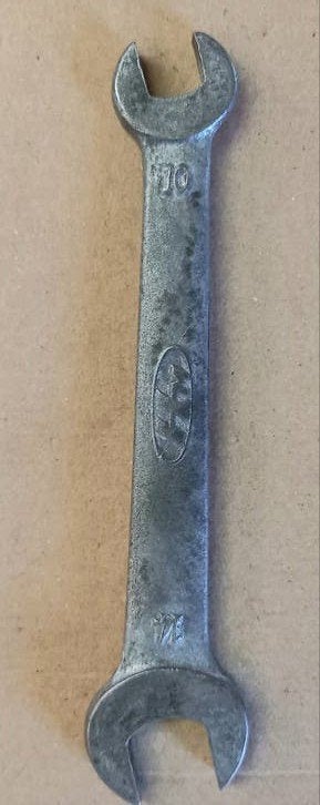 HONDA Hm Honda Motors Steeksleutel. Nostalgisch 10 x 14mm., Ophalen of Verzenden