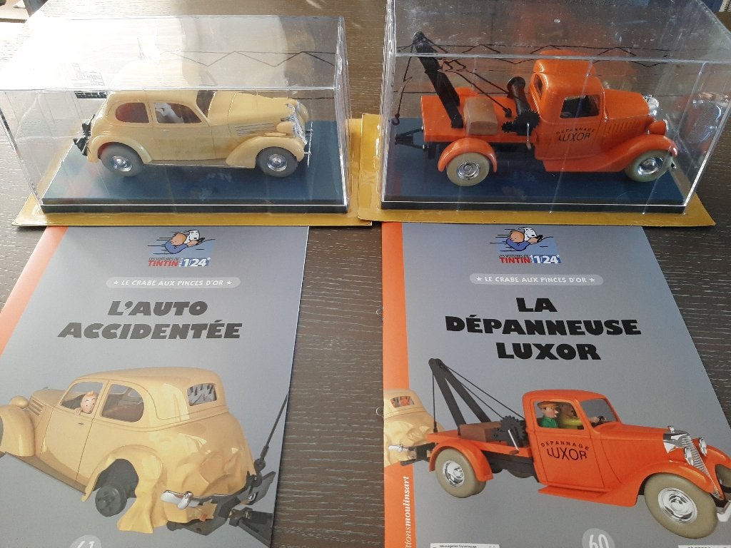 De takelwagen met kapotte auto 1/24, Ophalen of Verzenden, Nieuw, Overige merken