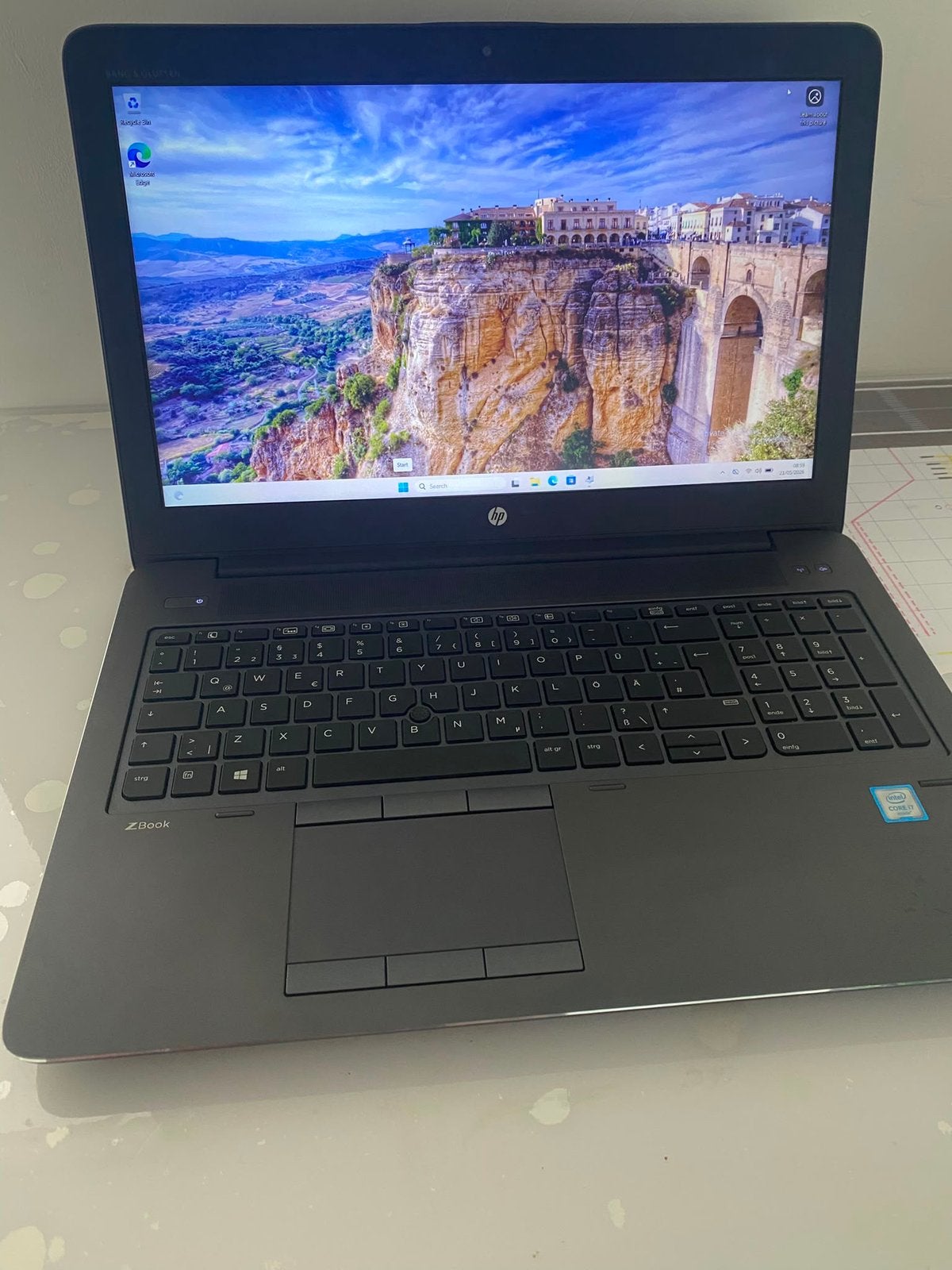 HP Zbook 15 G3 Core i7 16 gb ram Nvidia gaming laptop, Computers en Software, Windows Laptops, Met videokaart, 2 tot 3 Ghz, Ophalen of Verzenden