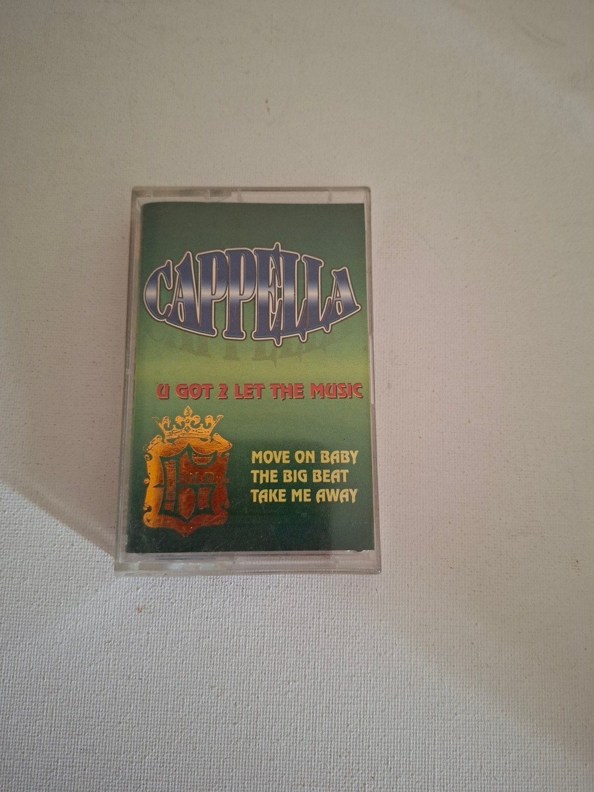 Cappella - U Got 2 Let The Music Cassette, Cd's en Dvd's, Cassettebandjes, Gebruikt, 1 bandje, Dance, Ophalen of Verzenden