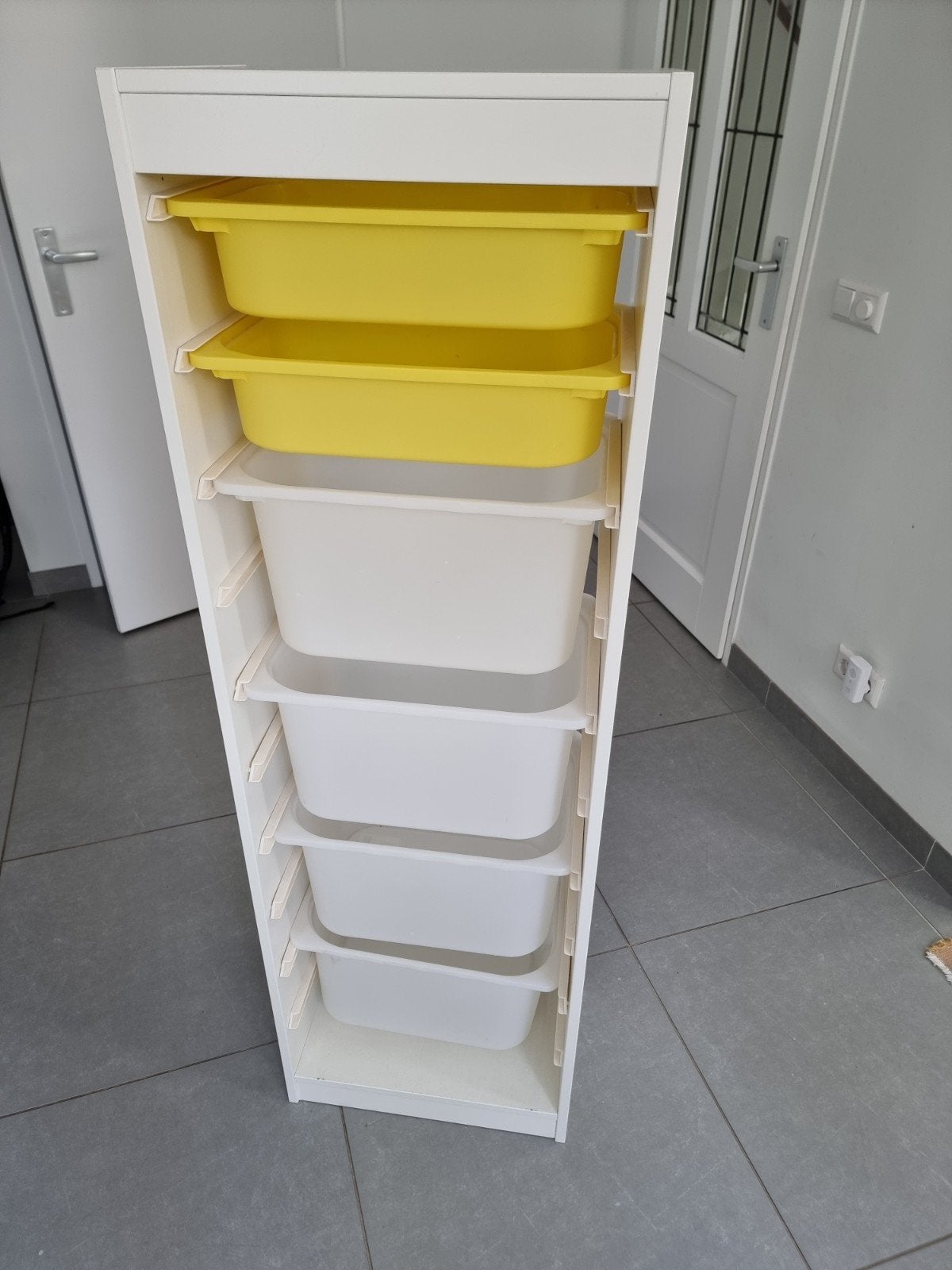 IKEA Trofast opbergrek met bakken, Ophalen, Gebruikt, Kast