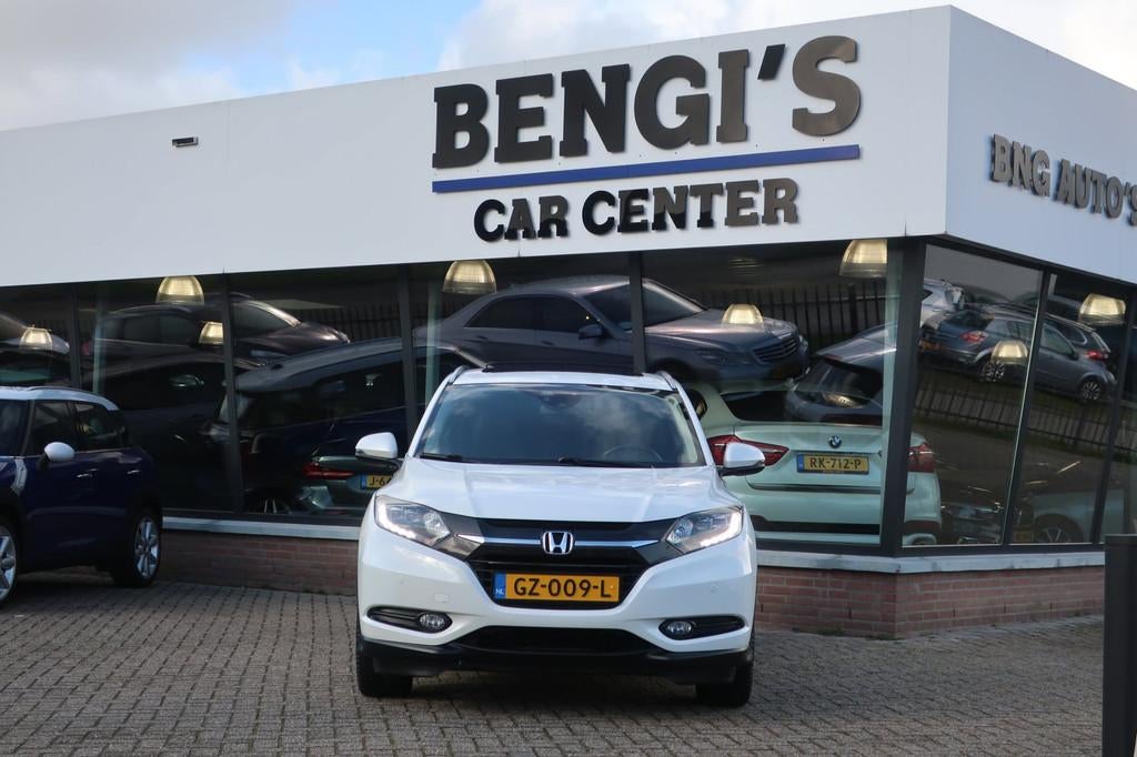 Honda HR-V 1.5 i-VTEC Executive 2e EIG_LED_PANO_KEYLESS_CAM_, Leder en Stof, Wit, Origineel Nederlands, Bedrijf