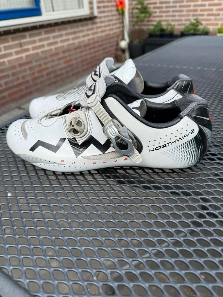 Northwave Extreme Biomap carbon wielrenschoenen 44, nw €450, Ophalen of Verzenden, Zo goed als nieuw