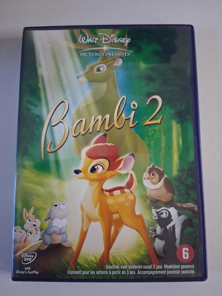 Bambi 2 DISNEY, Vanaf 12 jaar, Ophalen of Verzenden, Zo goed als nieuw, Amerikaans