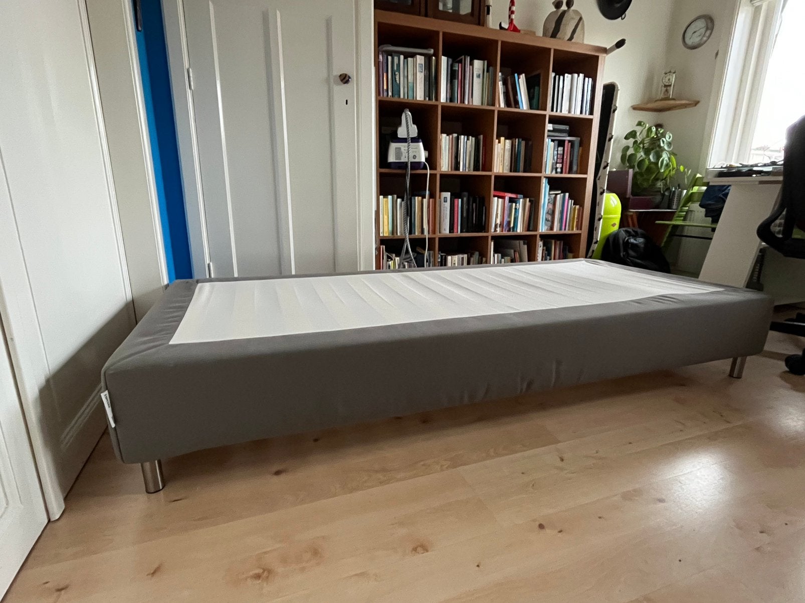 Gratis af te halen Onderbouw lattenbodem 90x200 ikea espevar, Ophalen, Zo goed als nieuw, Eenpersoons, 90 cm