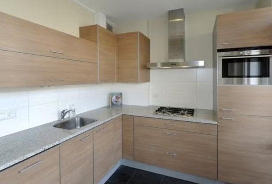 keuken, Huis en Inrichting, Keuken | Complete keukens, Ophalen, Gebruikt, Overige kleuren, Hoekkeuken