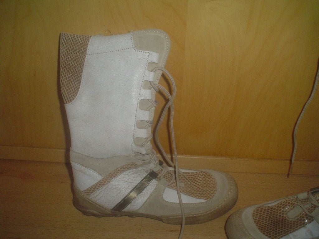 Mox Laarzen, Hoge laarzen, Verzenden, Beige, Nieuw