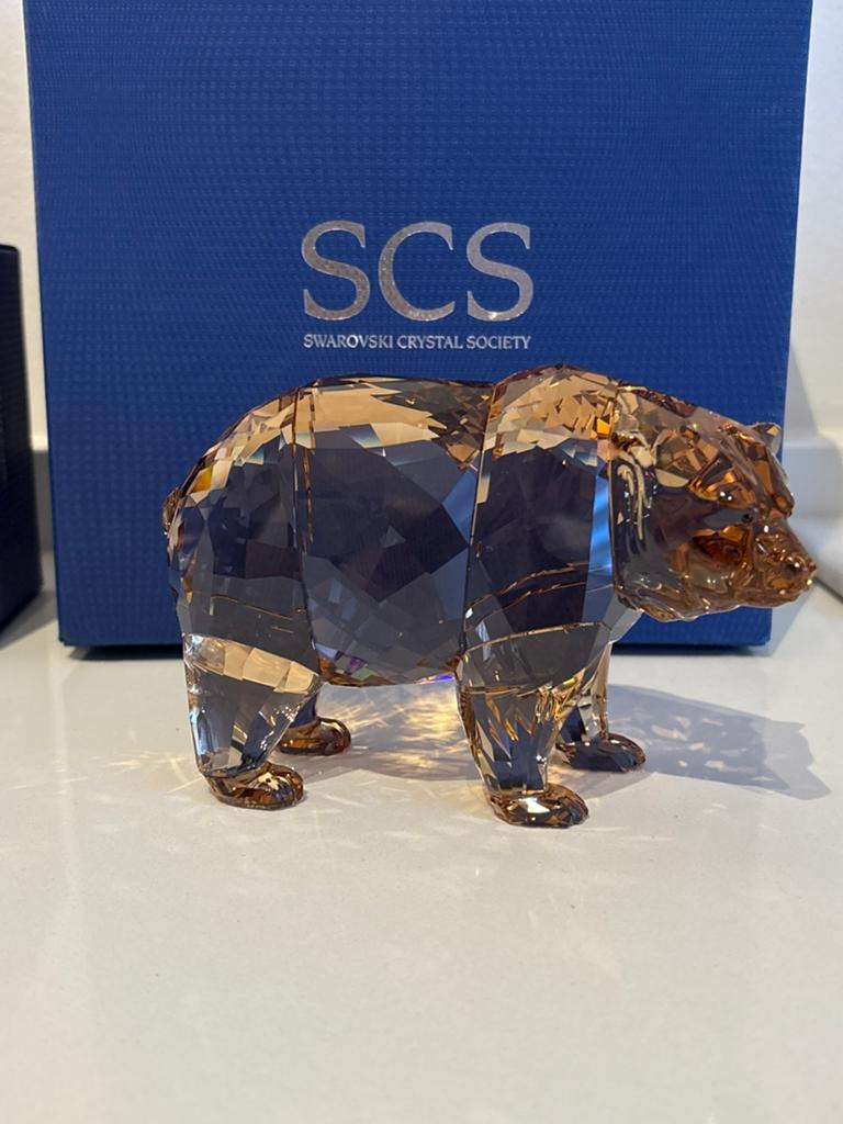 Swarovski Scs Arcadia beer, Ophalen of Verzenden, Zo goed als nieuw, Figuurtje