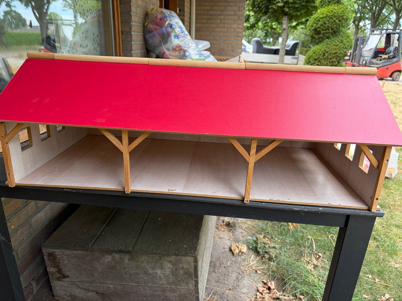Stal/schuur voor bruder en siku, Ophalen, Gebruikt, Toebehoren