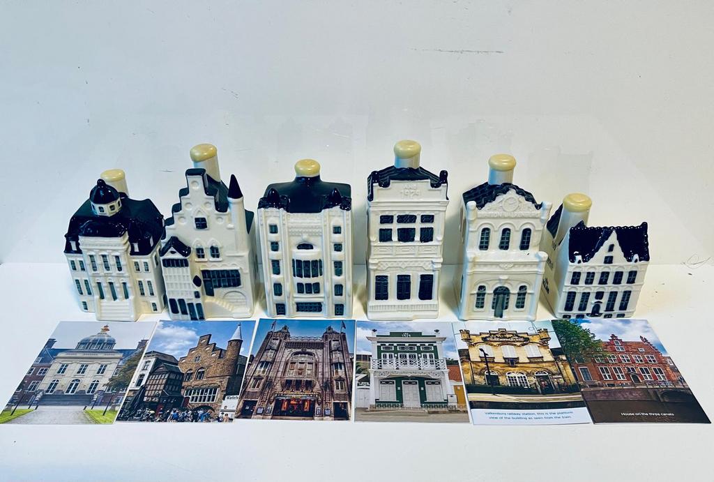 KLM huisjes 100 t/m 105 met kaartjes - €38 p.s., Ophalen of Verzenden, Nieuw, Gevuld
