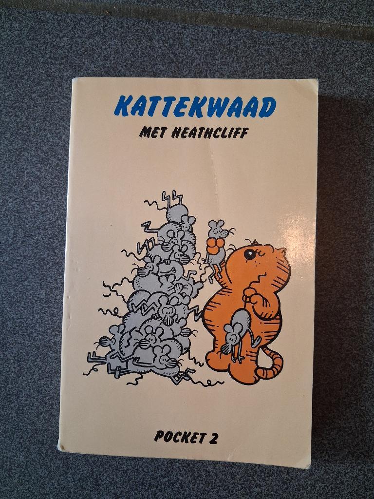 Kattekwaad met Heathcliff pocket 2, Eén stripboek, Ophalen of Verzenden