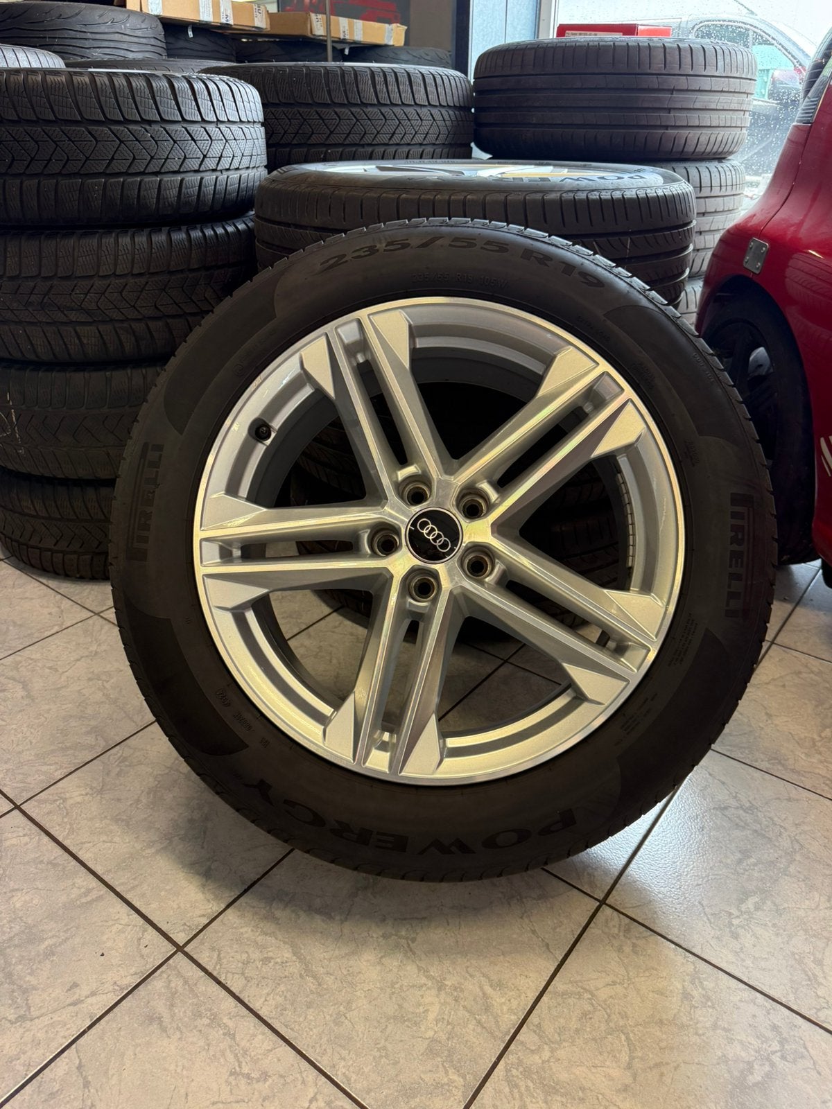 Originele set Audi Q5 Zomer ☀️ wielen 19 inch velgen, Auto-onderdelen, Banden en Velgen, 19 inch, Gebruikt, Banden en Velgen, Ophalen of Verzenden