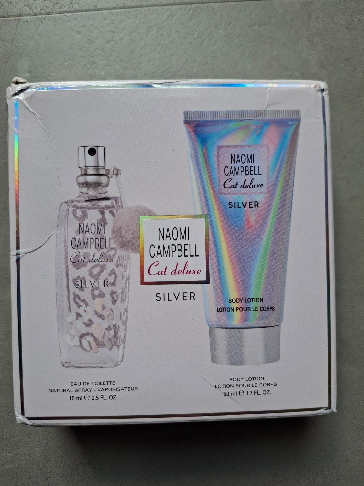 Naomi Campbell Catdeluxe Silver Geschenkset, Ophalen of Verzenden, Nieuw