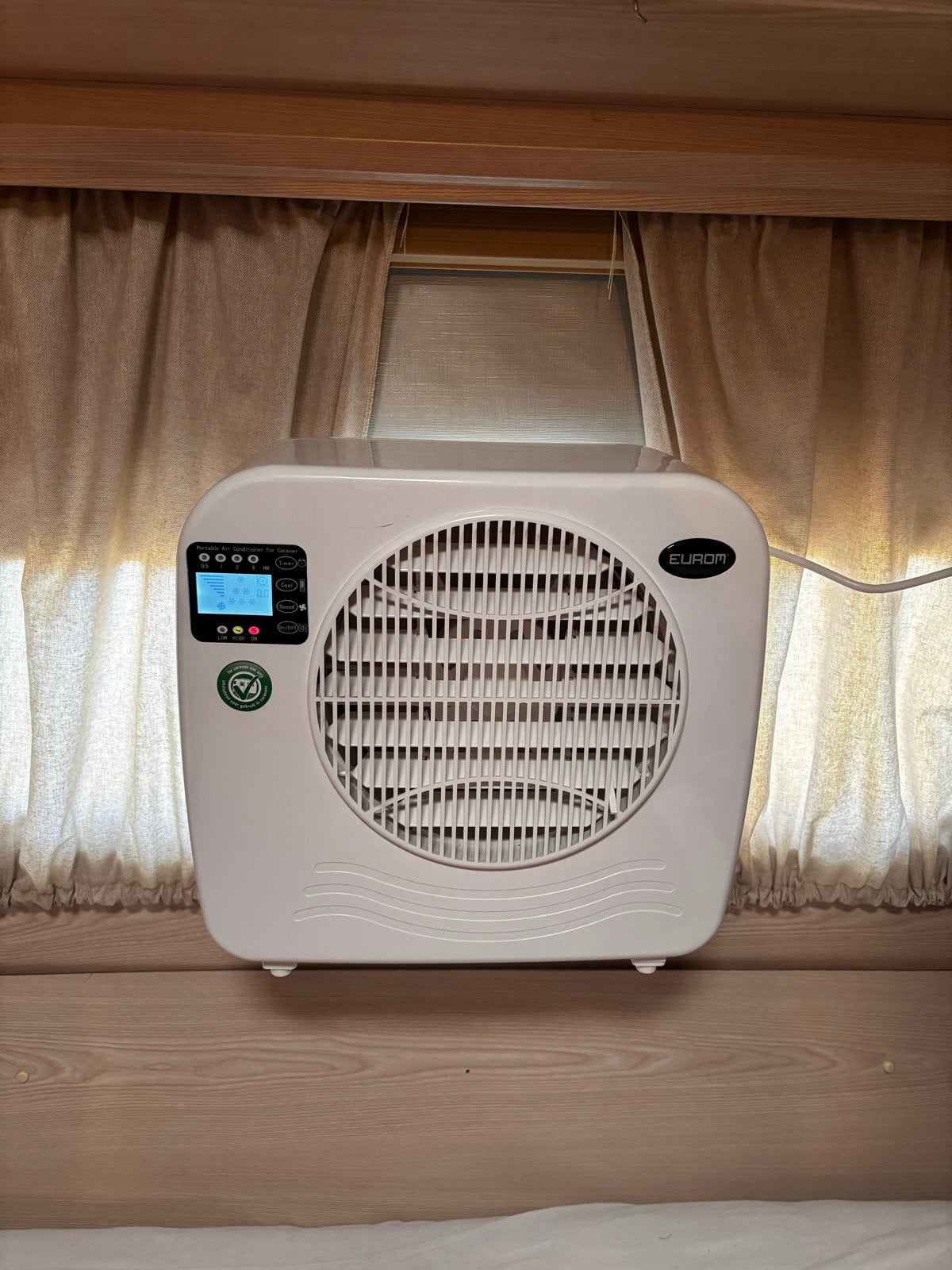Eurom Caravan Airco AC3201 E - Mobiele Airco voor Caravan, Ophalen, Timer, Minder dan 60 m³, 3 snelheden of meer