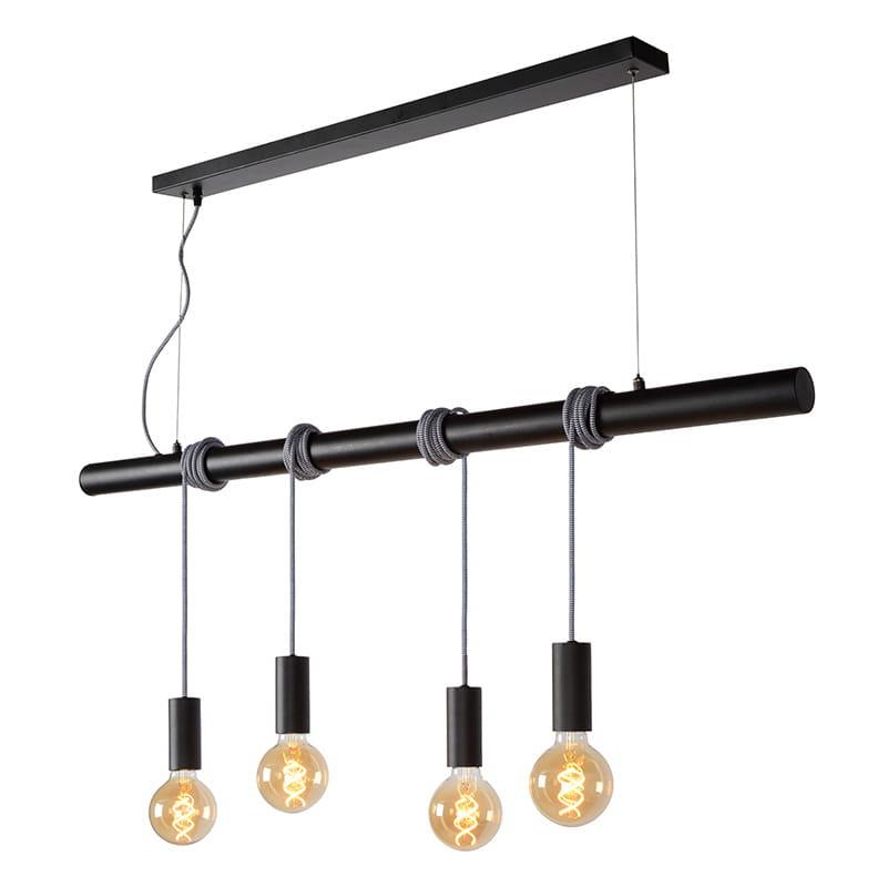 Lucide hanglamp Jaime, Huis en Inrichting, Lampen | Hanglampen, Zo goed als nieuw, 75 cm of meer, Metaal, Ophalen