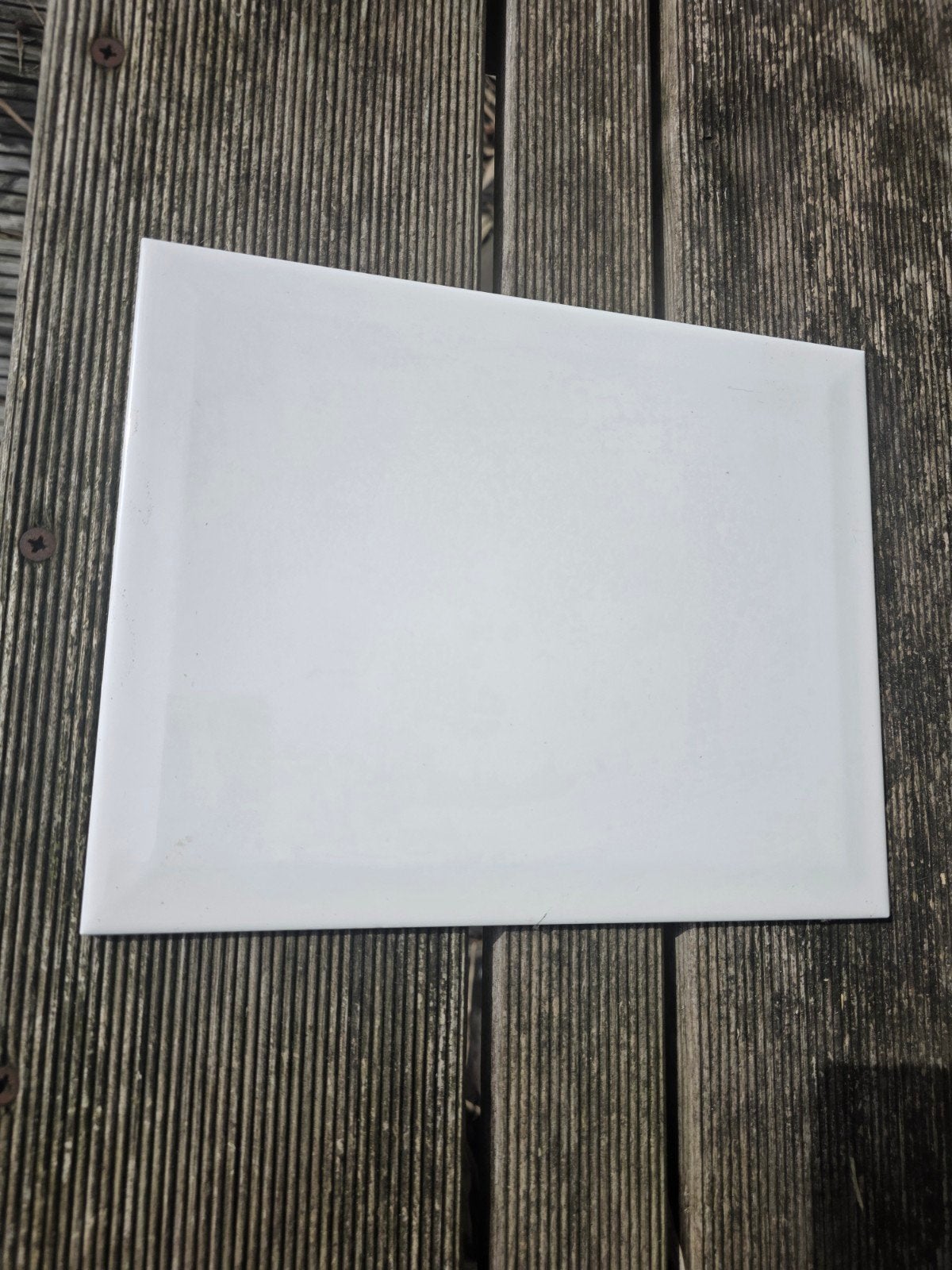 Witte Keramische Tegels 20x25, Ophalen, Zo goed als nieuw, 20 tot 40 cm, Minder dan 5 m²