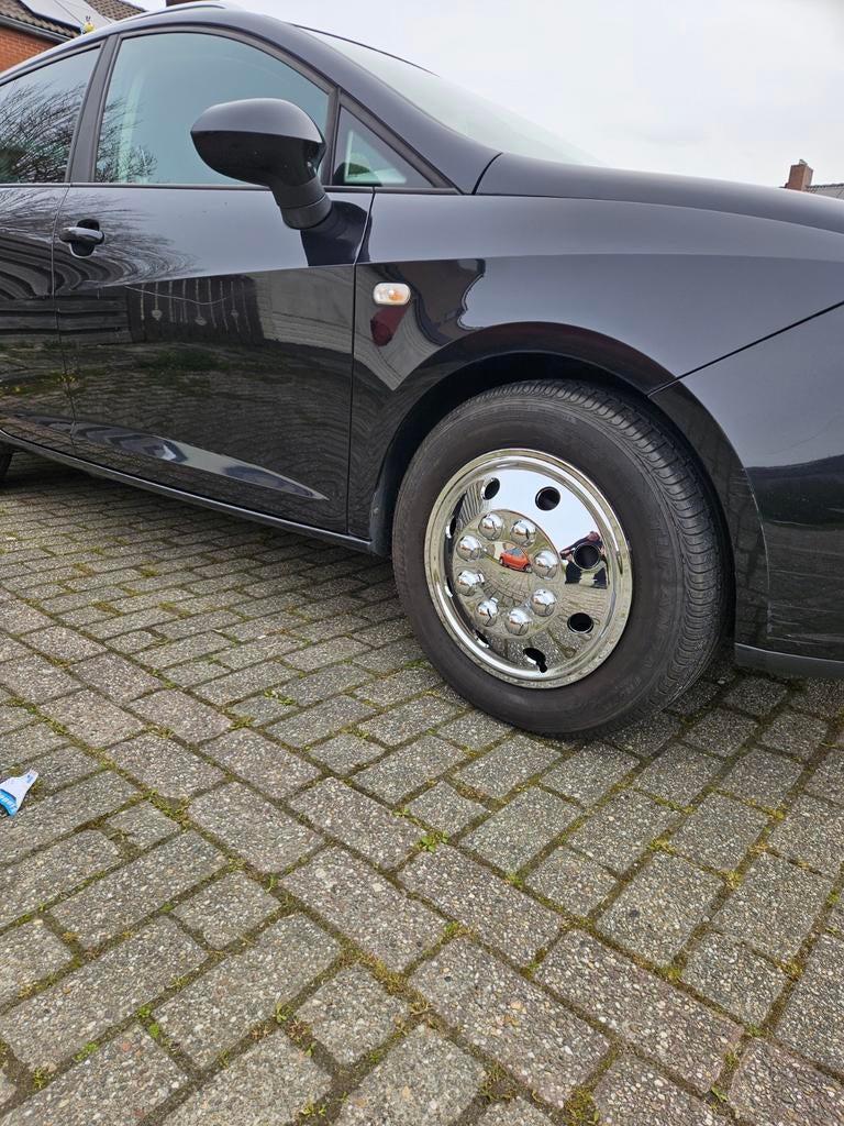 Chrome wieldoppen 15 inch, 6 stuks, Ophalen of Verzenden