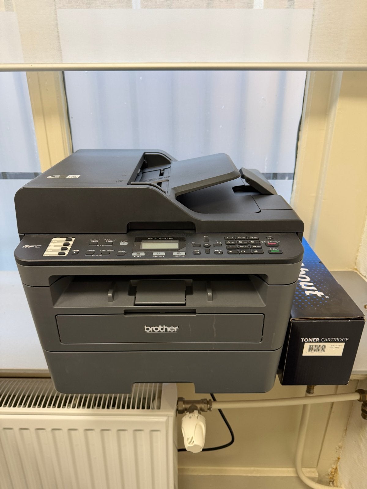 Brother MFC-L2710DW All-in-one Laserprinter (Gebruikt), Computers en Software, Ophalen, Gebruikt, Faxen, All-in-one