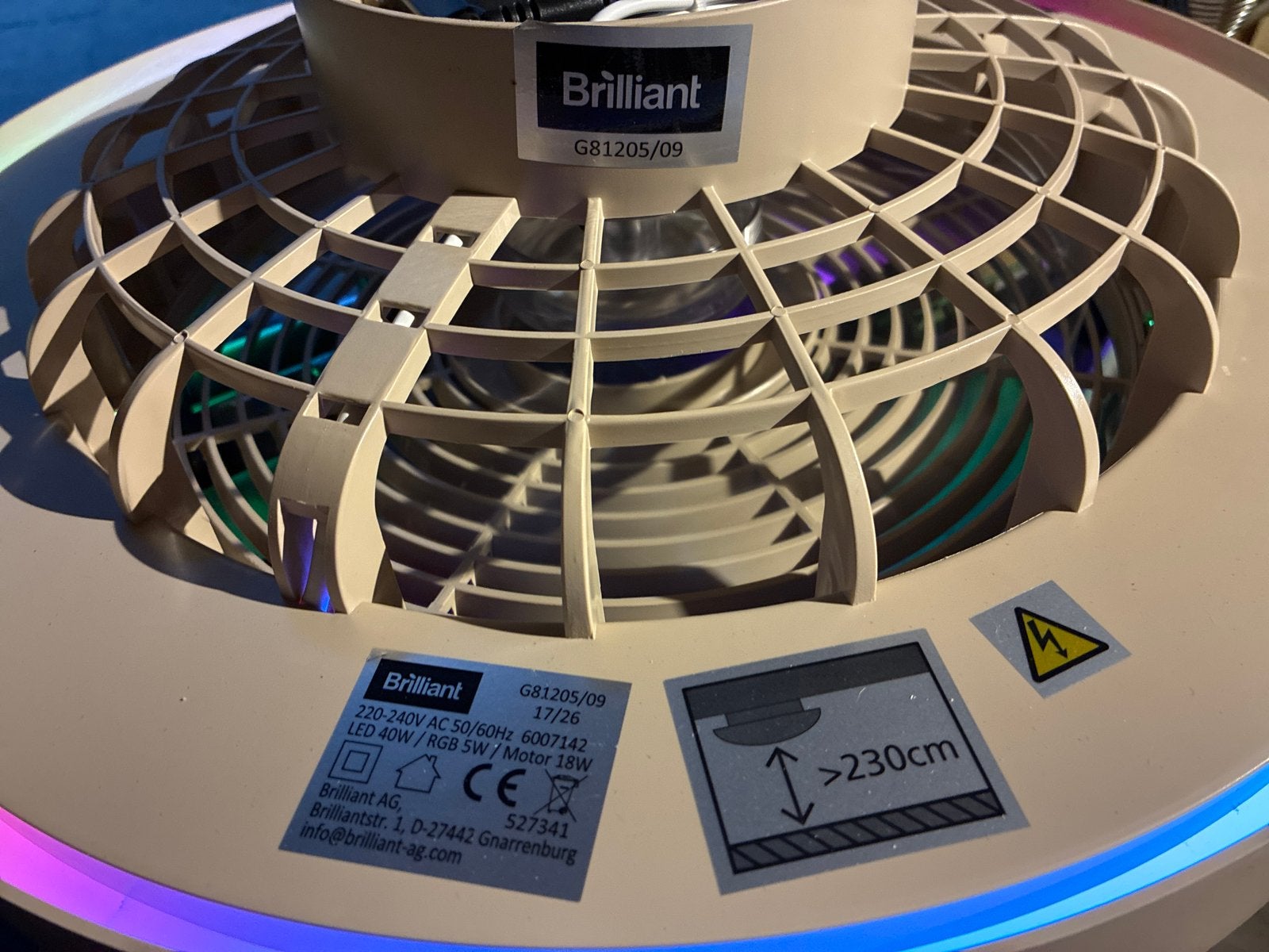 Best goedkoop Nieuw 160 euro catania RGB LED,afstandbed., Meerkleurig, LED, Nieuw, Ophalen of Verzenden
