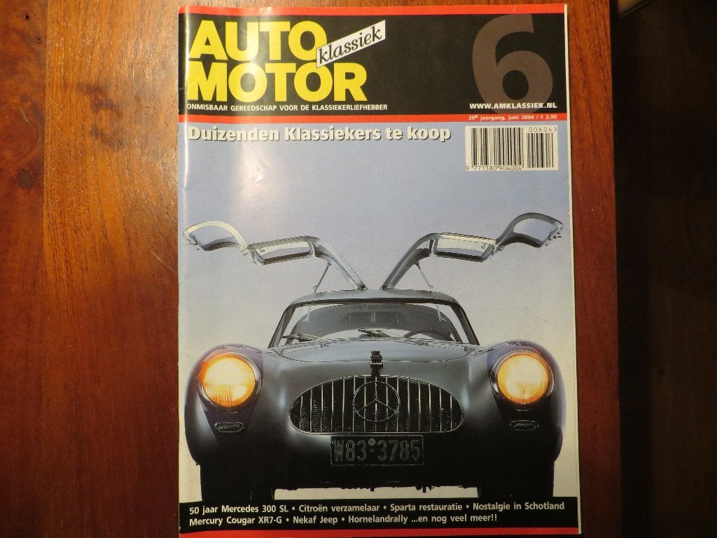 Auto Motor Klassiek 6 2004 300 SL, Sparta, NEKAF, Citroën, Ophalen of Verzenden, Nieuw, Citroën