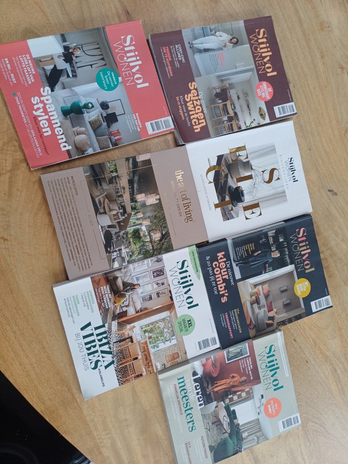 Stijlvol Wonen magazines - Diverse edities, Boeken, Ophalen of Verzenden, Zo goed als nieuw, Overige typen