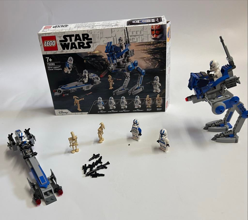 Lego Star Wars Clone Troopers en Battle Droids set, Kinderen en Baby's, Speelgoed | Duplo en Lego, Gebruikt, Lego, Complete set