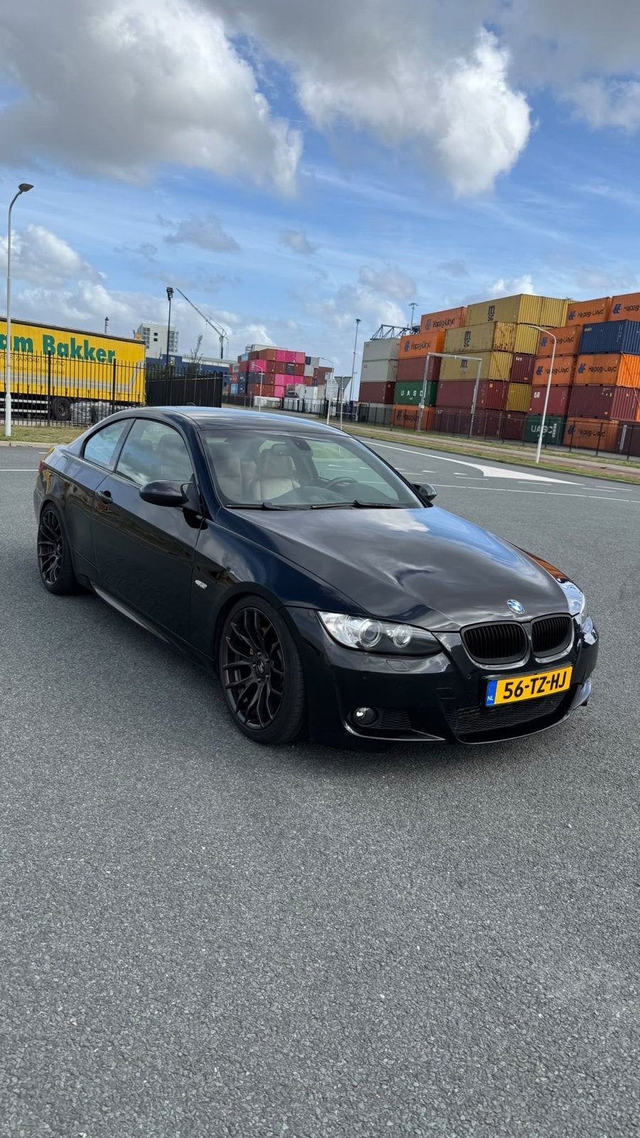 BMW 3-Serie 3.0 I 335 Coupe AUT 2007 Zwart, Auto's, Automaat, Achterwielaandrijving, 4 stoelen, Zwart