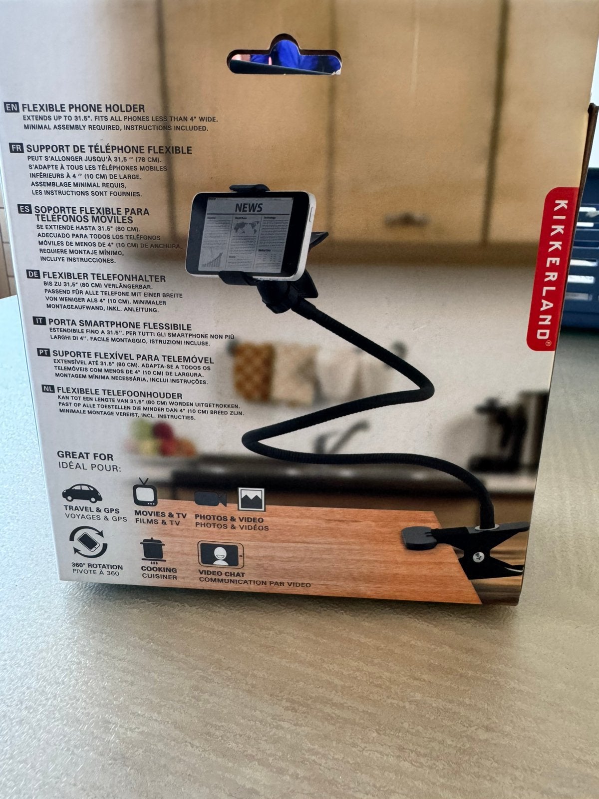 Flexible telefoon houder, Ophalen of Verzenden, Nieuw