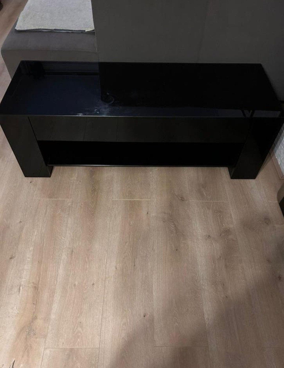 Tv meubel/kastje hoogglans zwart, Ophalen of Verzenden, 25 tot 50 cm, Minder dan 100 cm