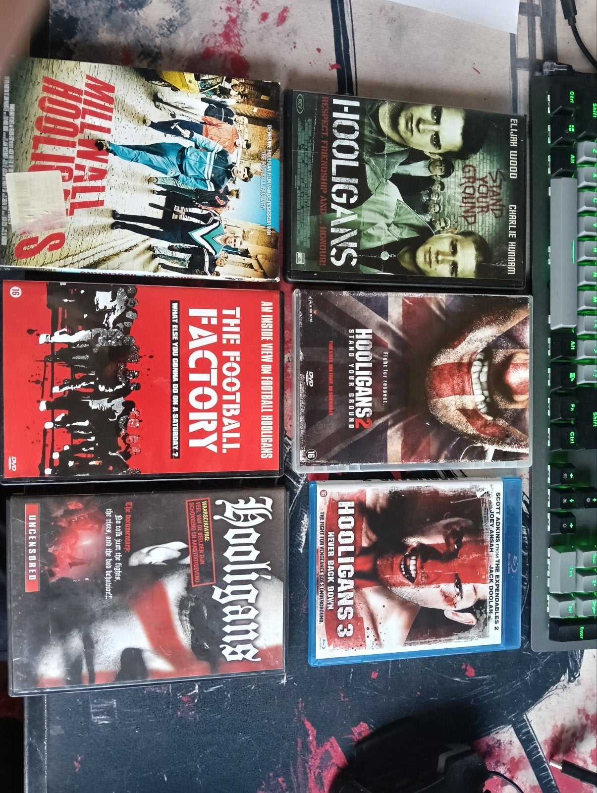 Hooligans DVD/Blu-ray collectie - 6 films, Vanaf 16 jaar, Nederlands, Actiethriller, Ophalen of Verzenden